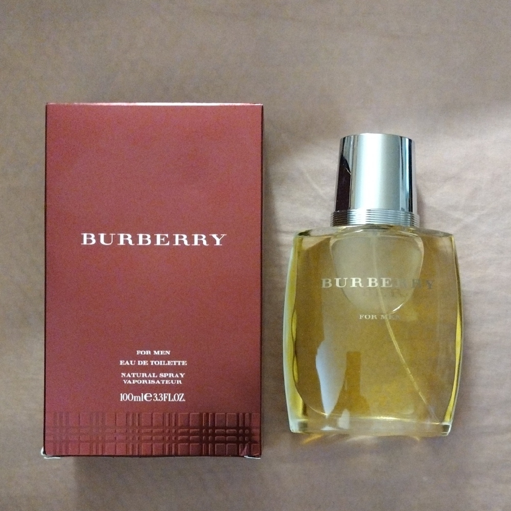 Men's Vintage Burberry Natural Spray Vaporisatuer EDT Cologne Sz 3.3 FL OZ NIB